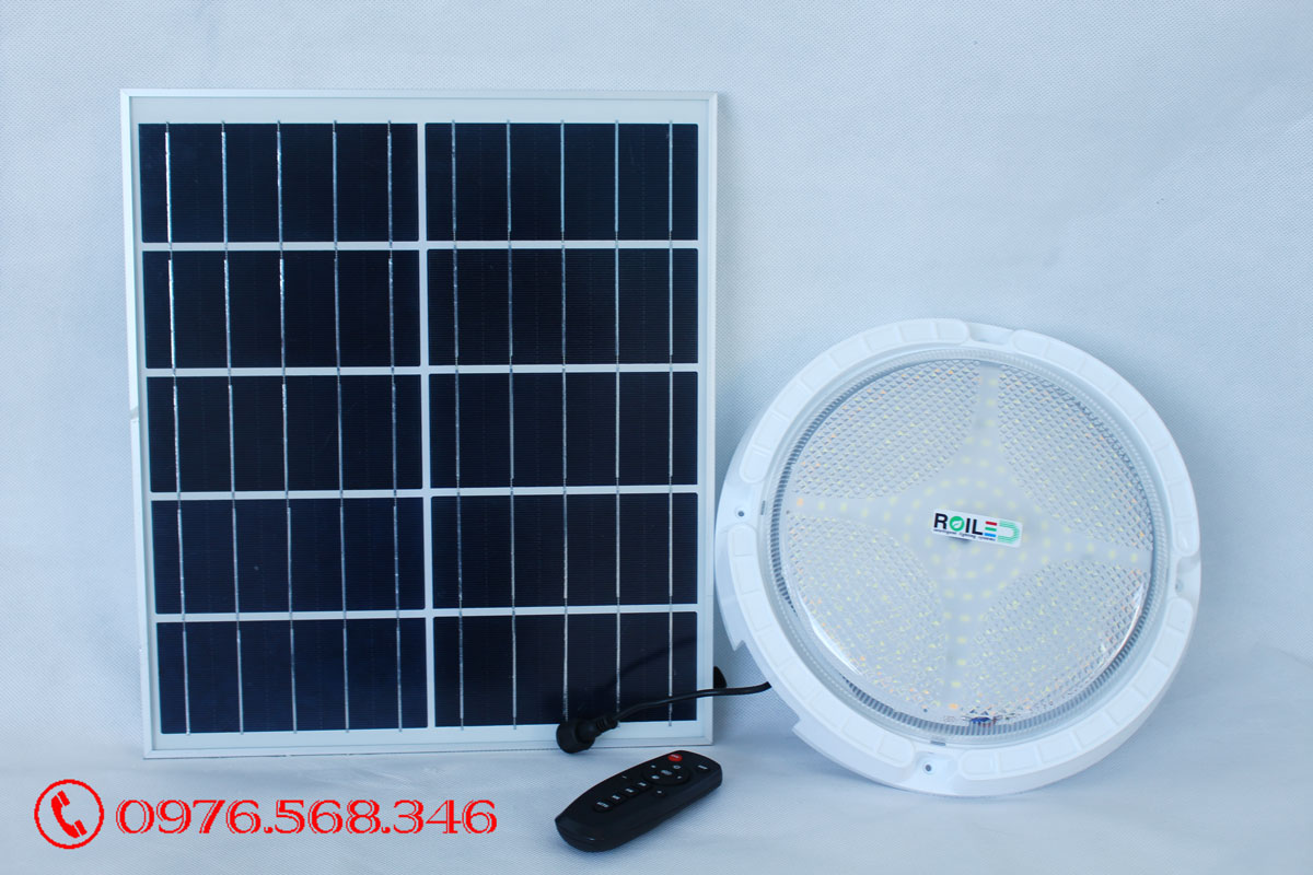 Đèn ốp trần năng lượng mặt trời giá rẻ 100W Roiled - RO100W